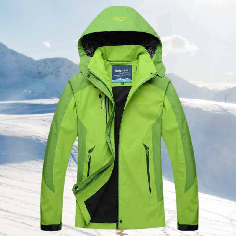 Oak & Coral | Women's Waterproof Outdoor Jacket with Hood