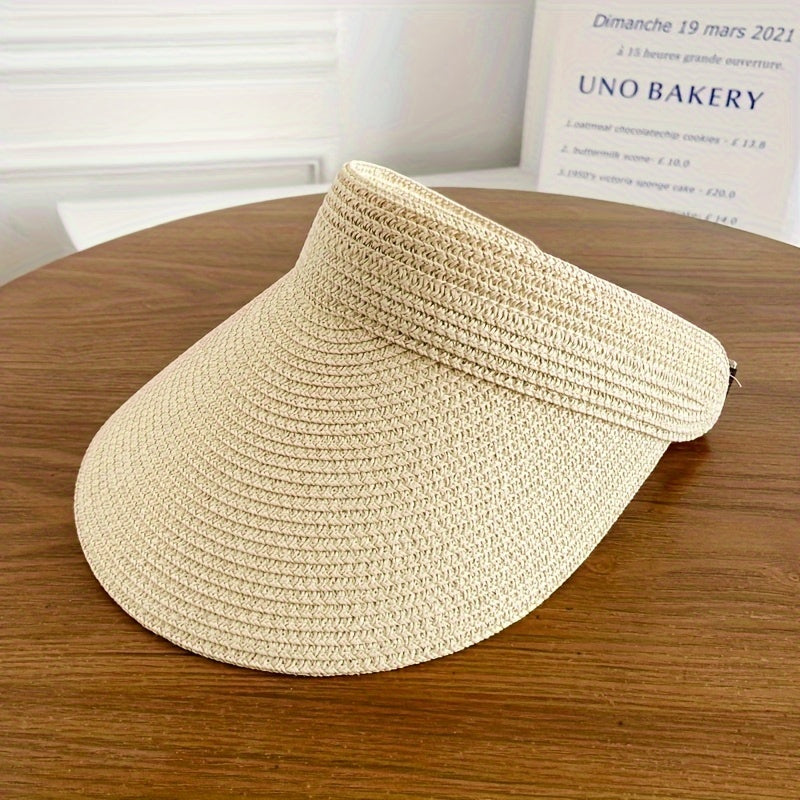 Oak & Coral | Women's Wide Brim Foldable Sun Visor