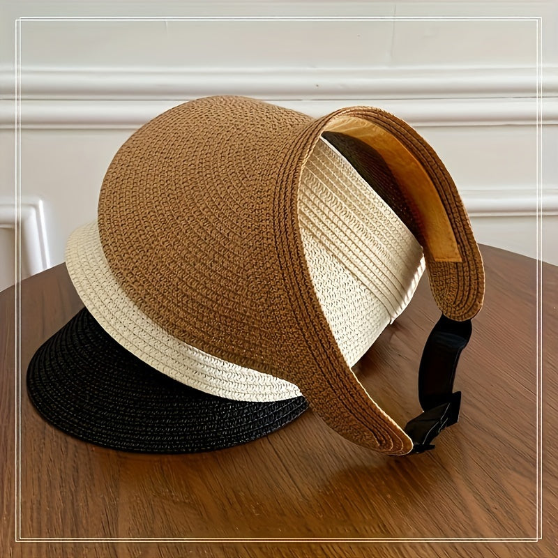Oak & Coral | Women's Wide Brim Foldable Sun Visor