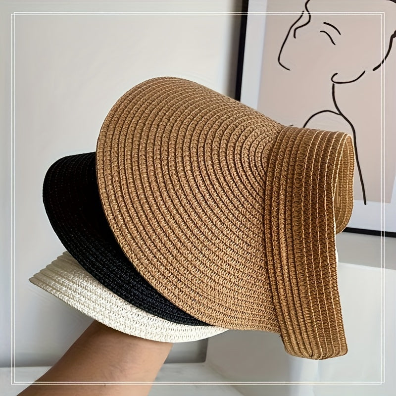 Oak & Coral | Women's Wide Brim Foldable Sun Visor