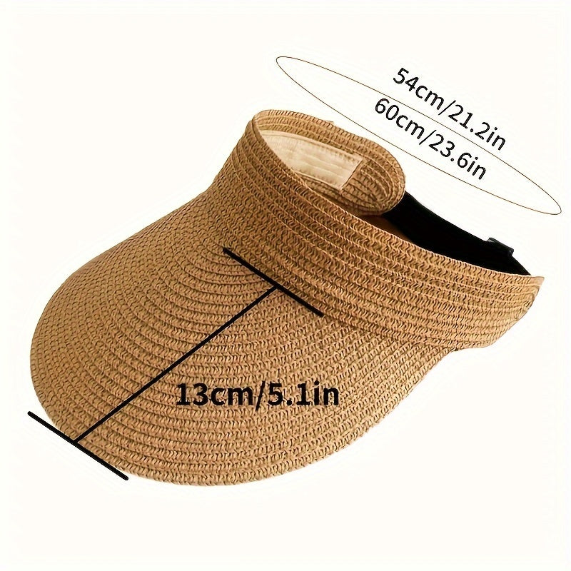 Oak & Coral | Women's Wide Brim Foldable Sun Visor