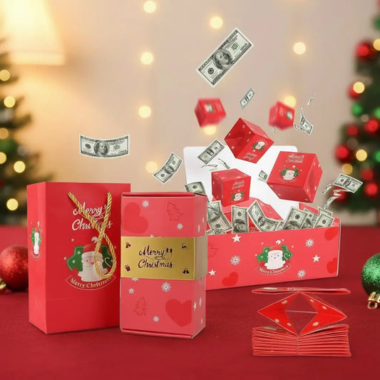 Christmas Surprise Money Box
