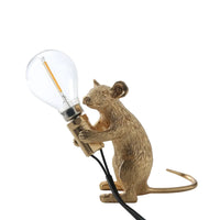 Whimsical Mouse Lamp - Unique Accent Lighting