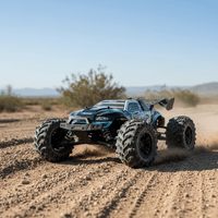 DUSTFORCE – 1:16 all-wheel-drive electric truck with LED headlights and treaded tires