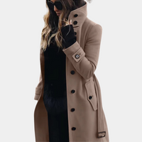 Oak & Coral | Women's Timeless Elegance Trench Coat