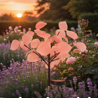 Oak & Coral | App-Controlled LED Plant Lamp for Ambiance