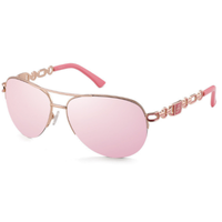 Oak & Coral Women's Polarized Aviator Sunglasses - UV400