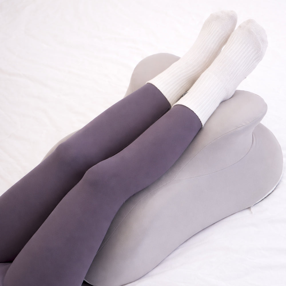 Ergonomic Memory Foam Wedge Pillow with Removable Neck Pillow