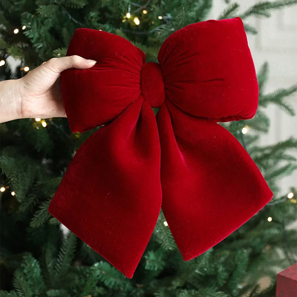 Luxury Red Velvet Bow