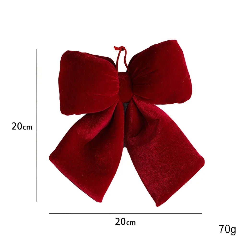 Luxury Red Velvet Bow
