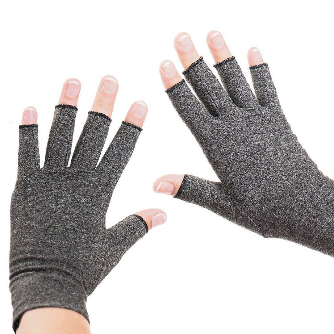 FrostGuard Raynauds Gloves for Cold Hands | Thermal Gloves - Warm Gloves against Hand Pain - Non-Slip Grip - Hand Comfort Oak & Coral