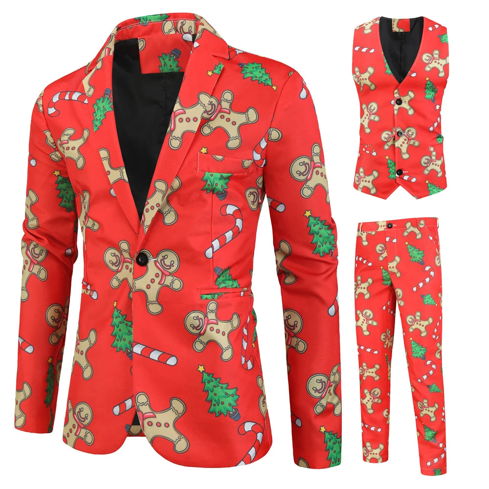 Frosty 3-Piece Suit for the Holidays