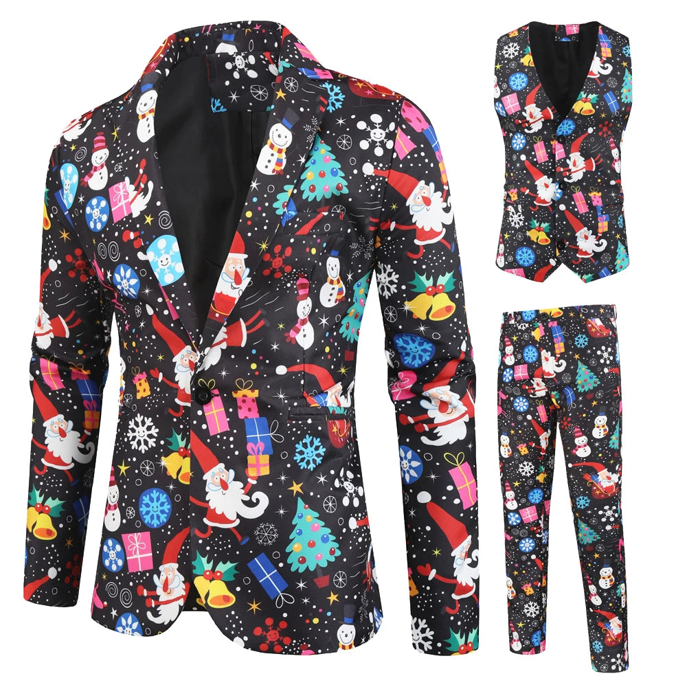 Frosty 3-Piece Suit for the Holidays
