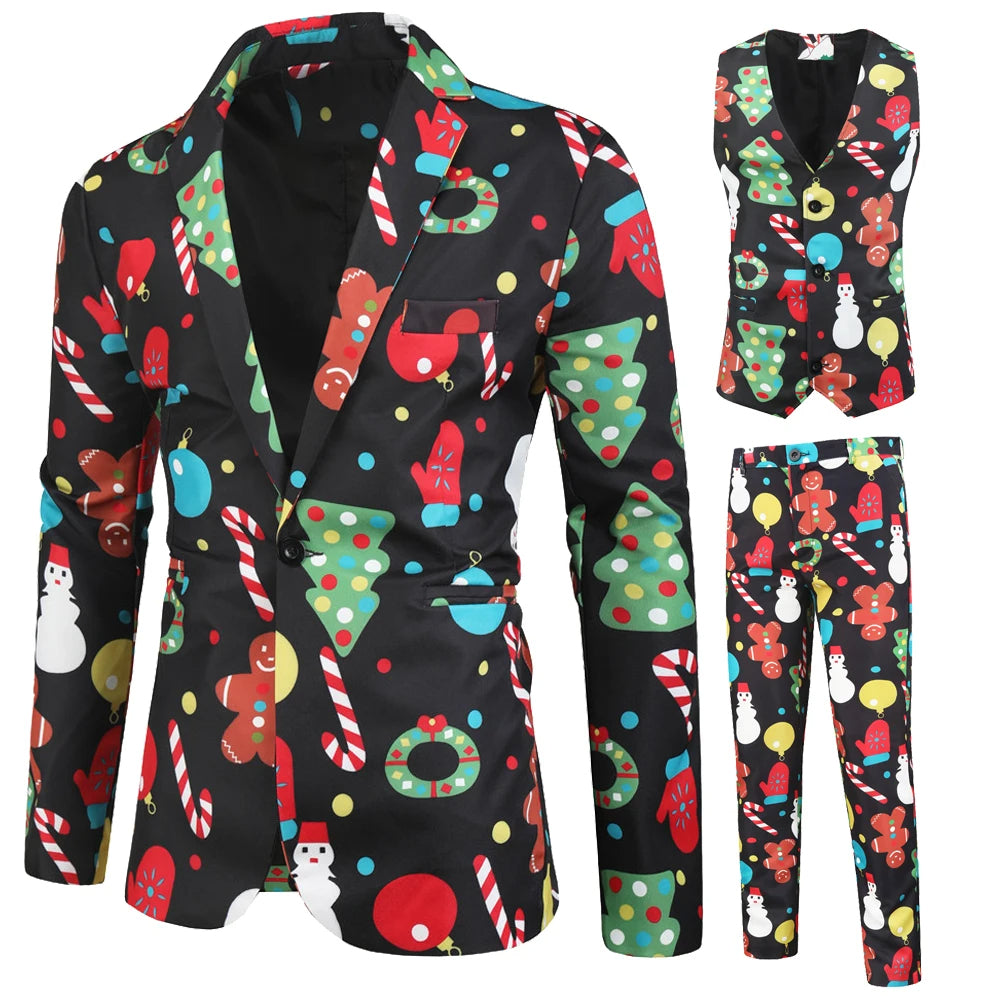 Frosty 3-Piece Suit for the Holidays