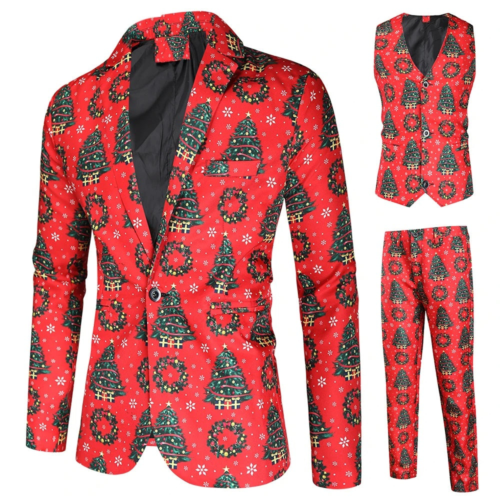 Frosty 3-Piece Suit for the Holidays