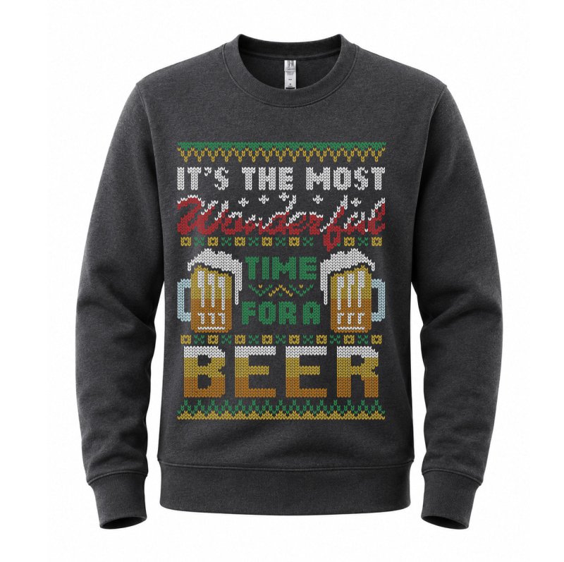 Funny Christmas Beer Jumper
