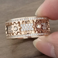 GearRing™ Mechanical Fashion Ring | Style & Function
