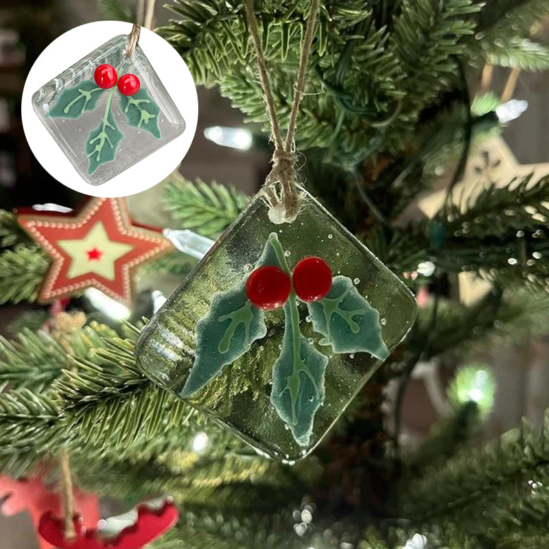 Glass Christmas Tree Ornament