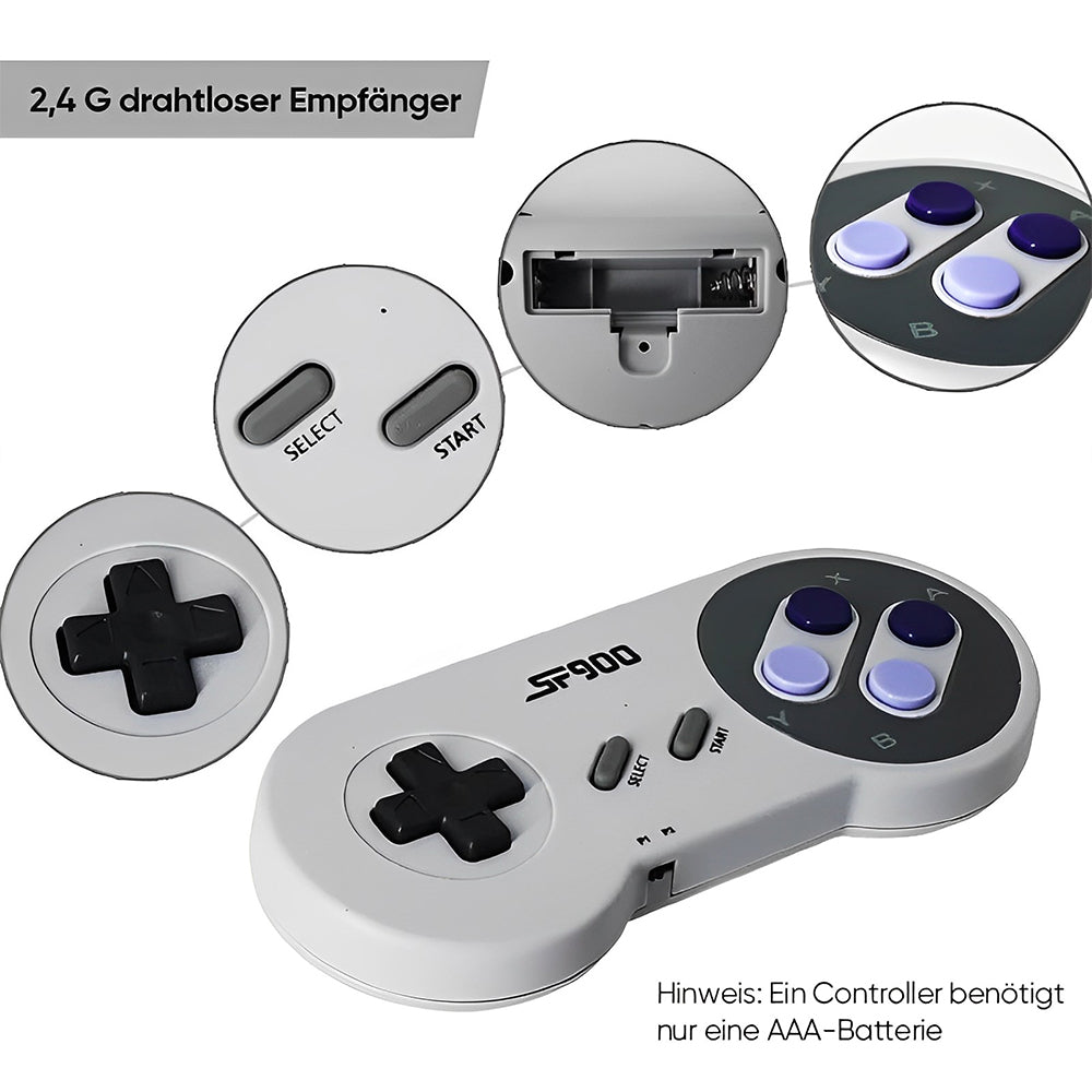 HD games console with integrated 926 games