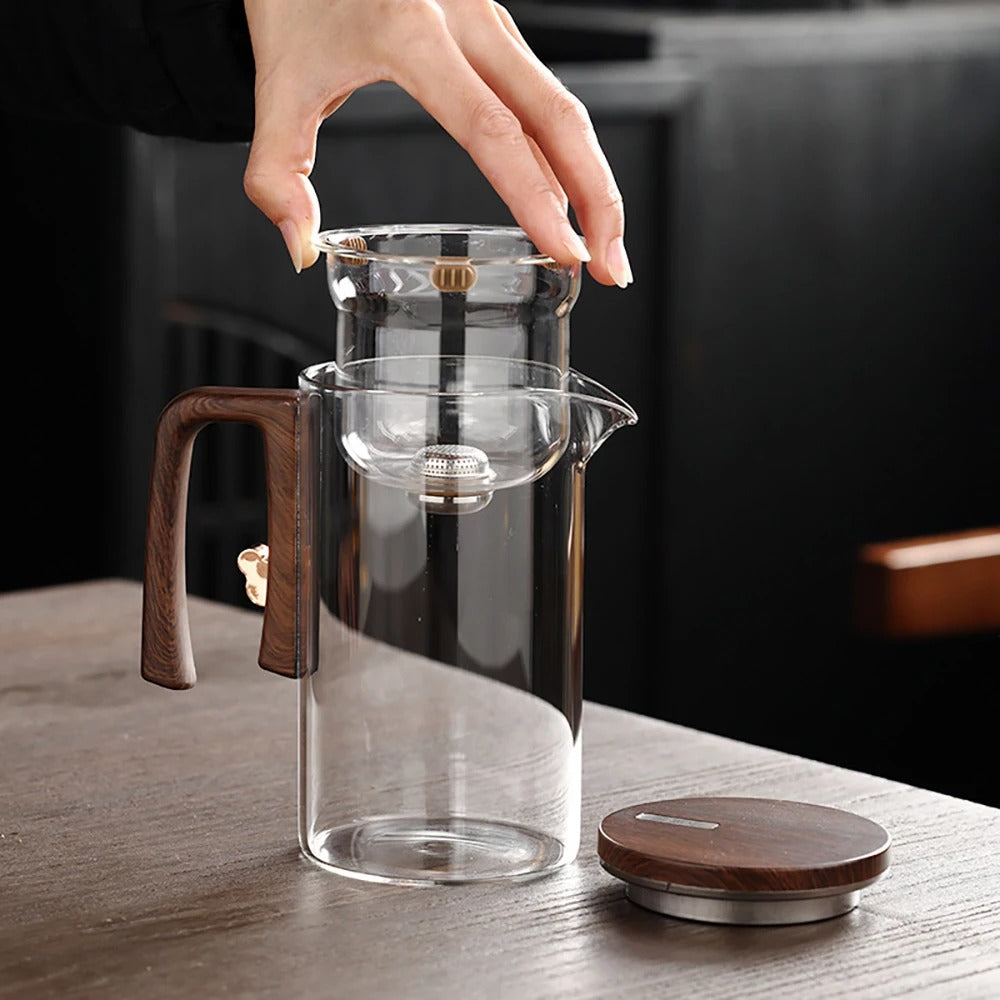 Heat-Resistant Glass Teapot