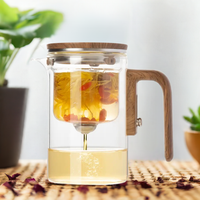 Glass Tea Infuser with Heat-Resistant Design