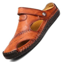 Oak & Coral | Men's Comfortable Leather Orthopedic Sandals