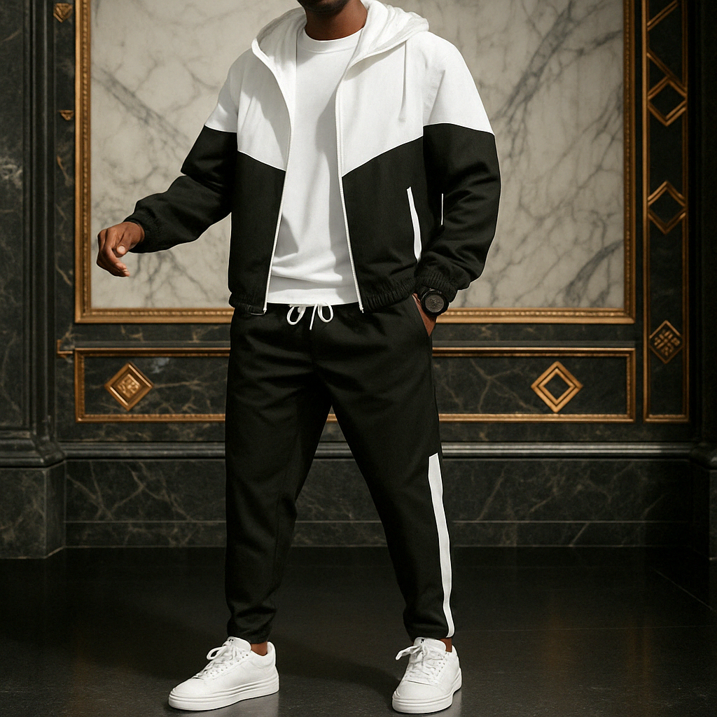 Men's Two-Tone Tracksuit