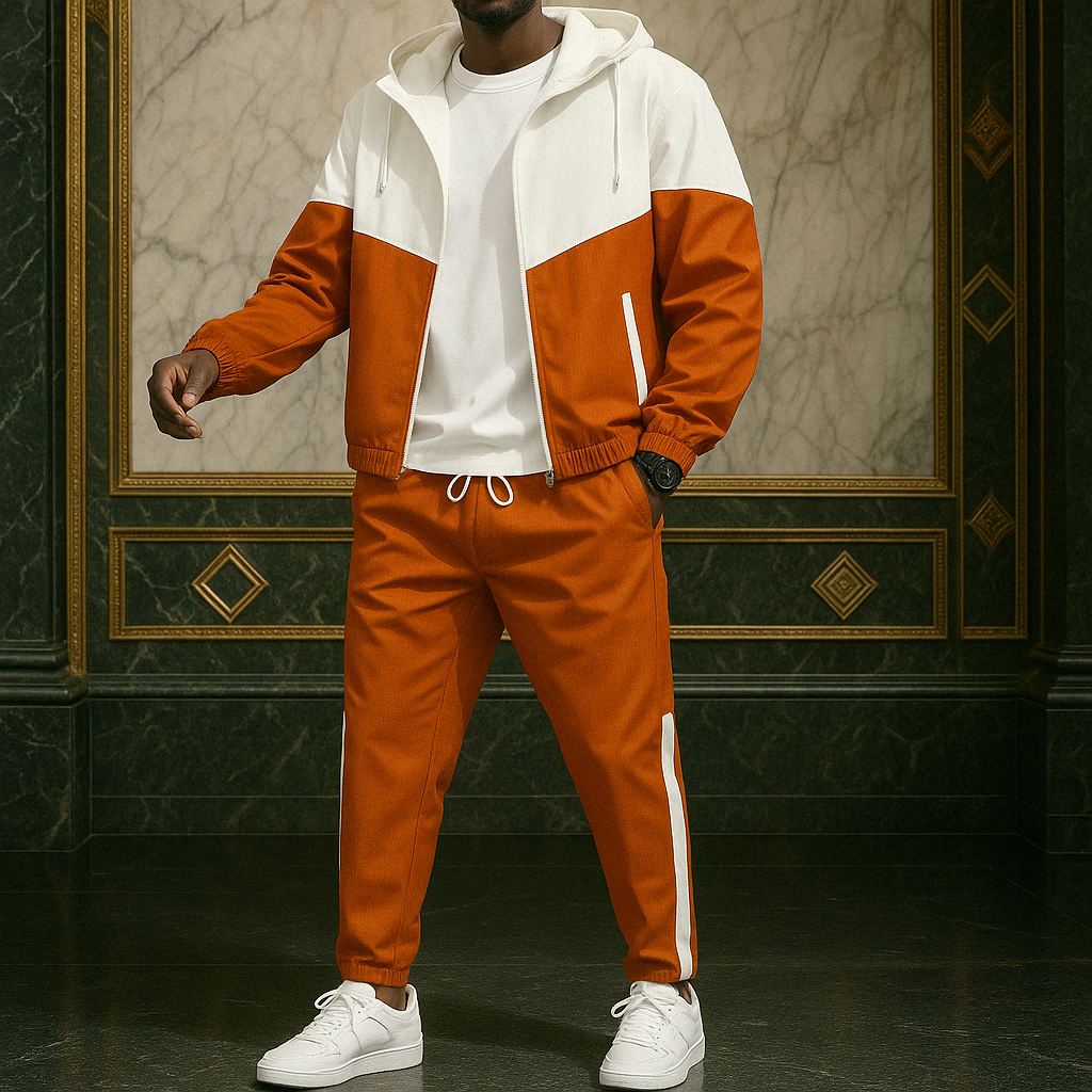 Men's Two-Tone Tracksuit