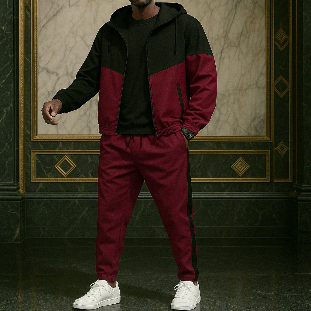 Men's Two-Tone Tracksuit