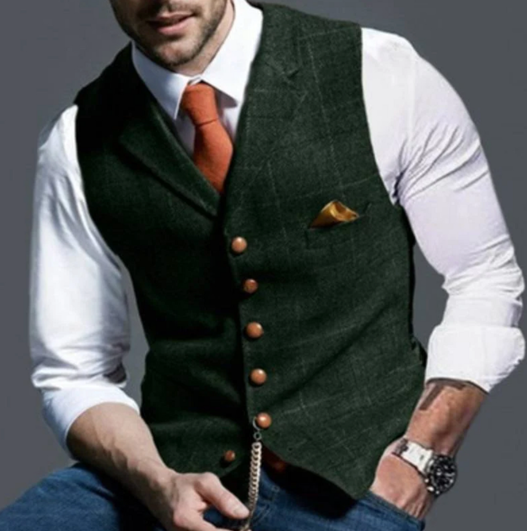 Men's Vintage Suit Vest