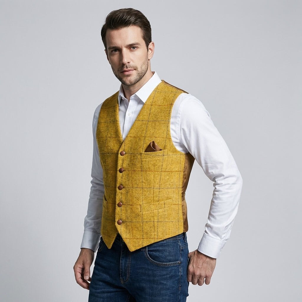 Men's Vintage Suit Vest