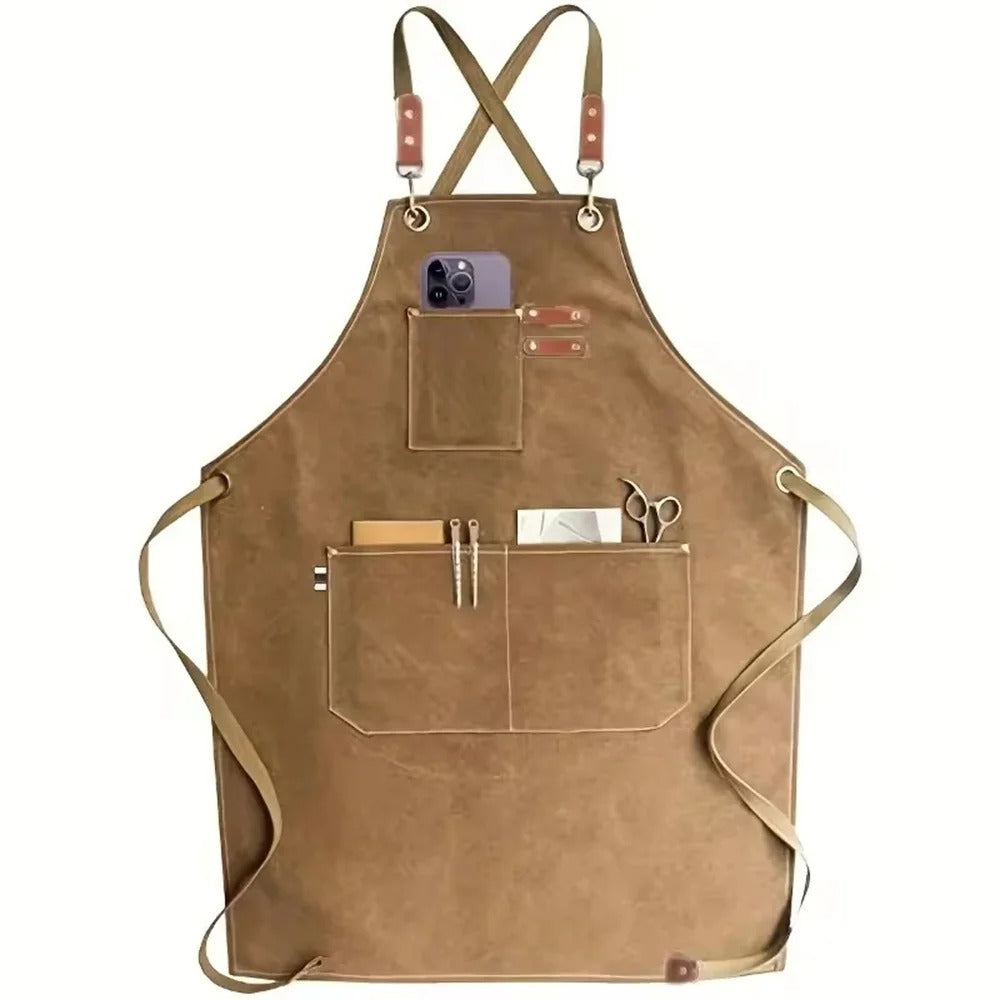 Men's Work Apron with Adjustable Strap