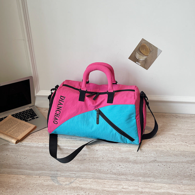 Multi-Compartment Travel Duffel Bag
