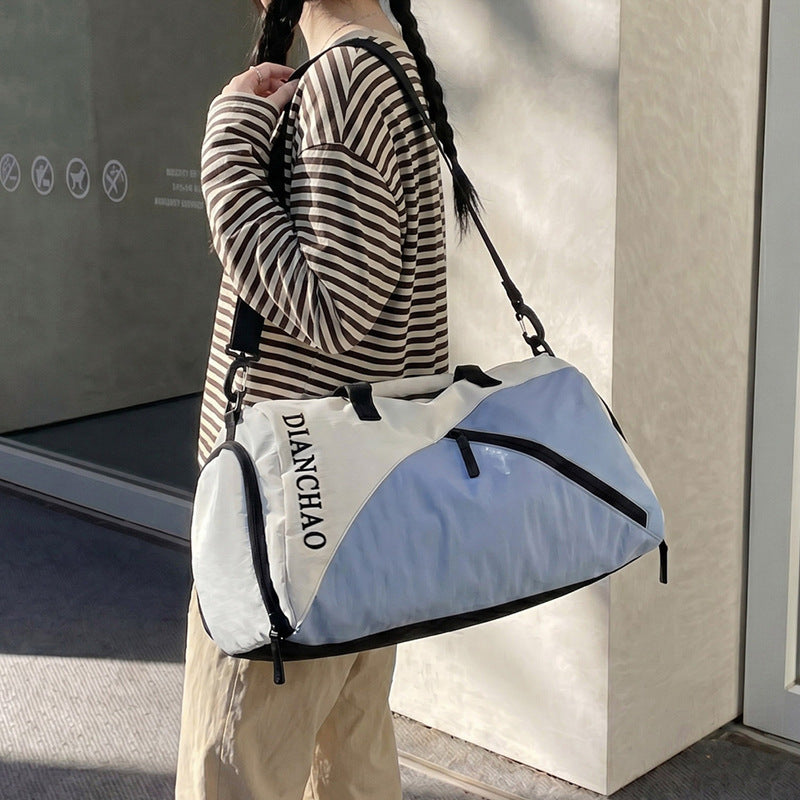 Multi-Compartment Travel Duffel Bag