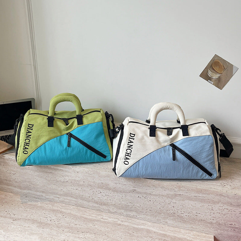 Multi-Compartment Travel Duffel Bag