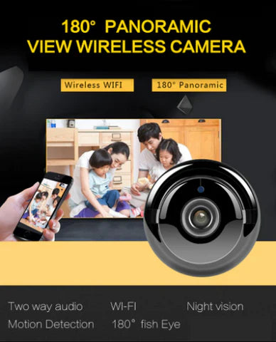 NovaGuard EchoCam 1080P WiFi Security Cam with Night Vision