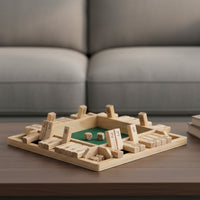 NUMBER ADVENTURE – Montessori wooden dice game for number comprehension, logic & concentration