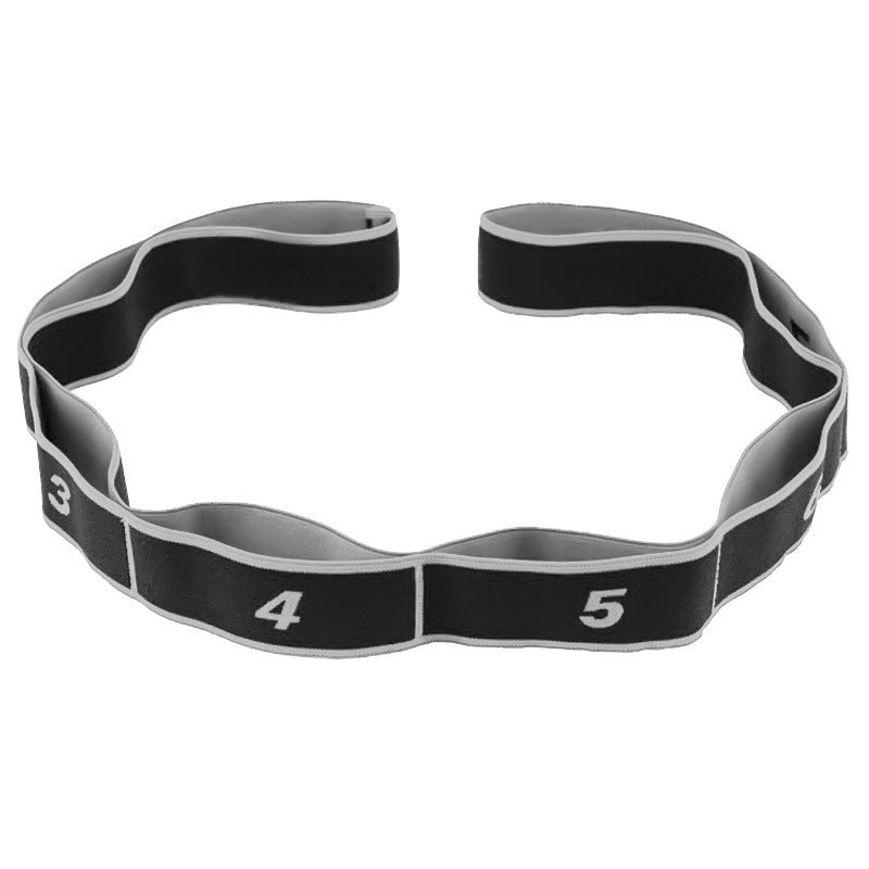 Numbered Multi-Loop Resistance Hip and Glute Training Band