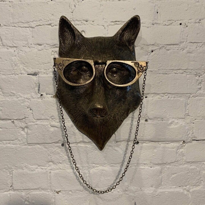 Playful Animal Head Wall Decoration - WallCritters