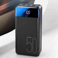 Oak & Coral 100,000 mAh Portable Charger | High-Speed Refuel | Laptops, Tablets, Phones