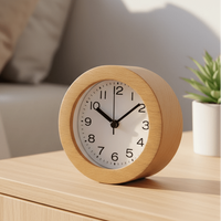 QUIETWOOD – Natural Wood Silent Alarm Clock