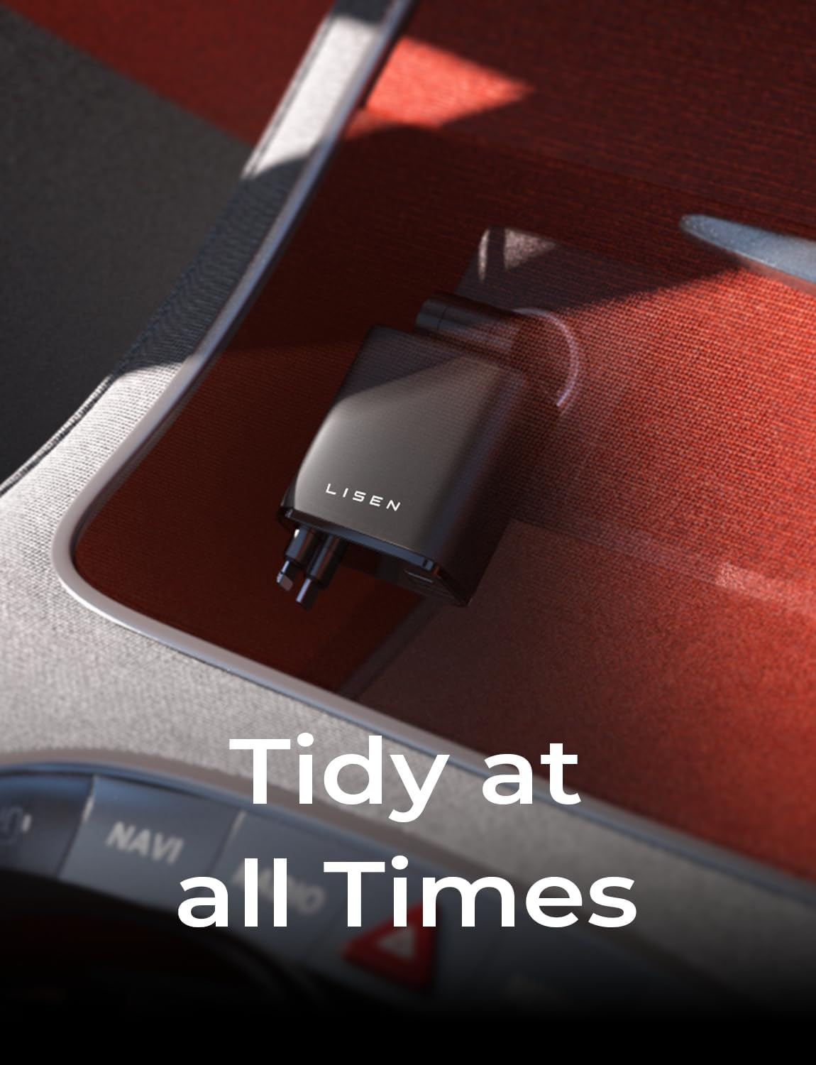 Retractable Car Charger 69W USB C