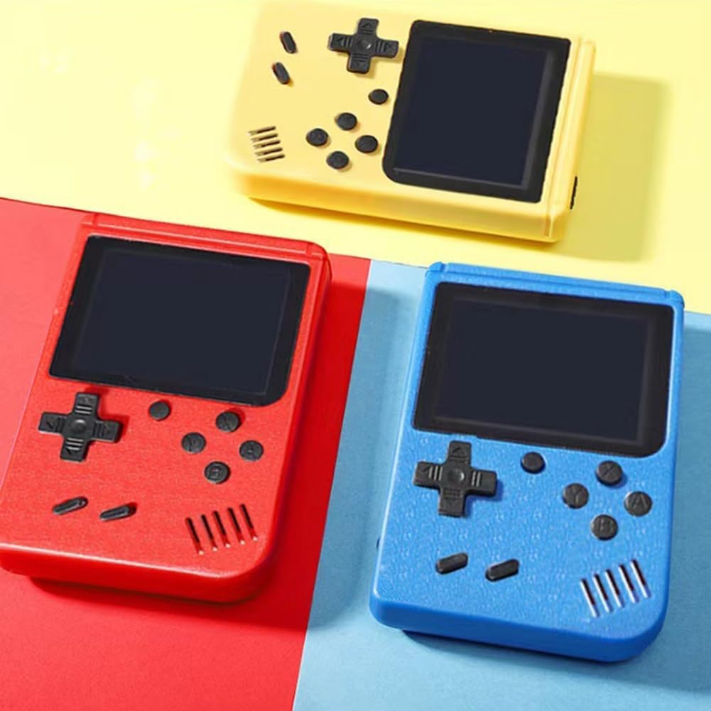 Retro Game Player - Over 400 Games Nostalgia Oak & Coral