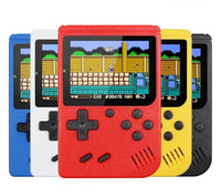 Classic Game Handheld - 400+ Retro Favorites Oak & Coral