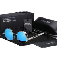 Steampunk Round Polarized Sunglasses | Argo
