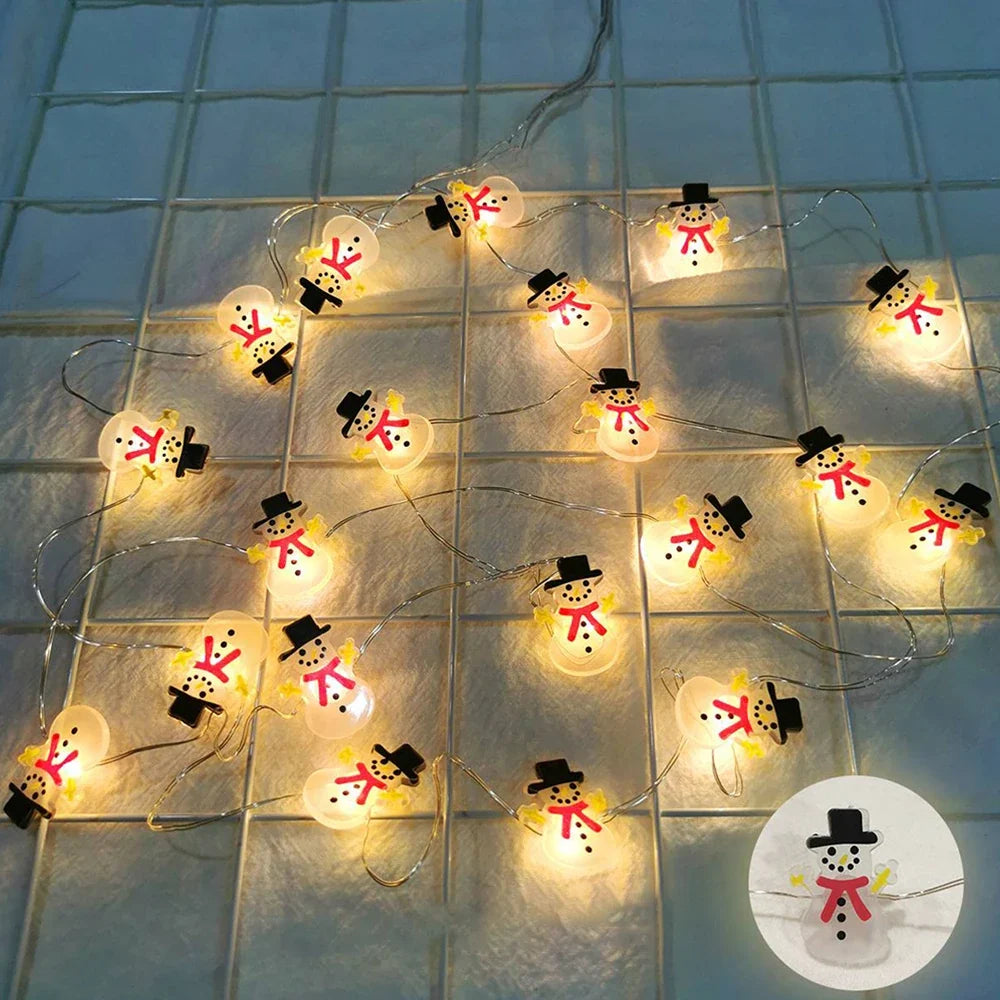 Santa Claus LED String Lights