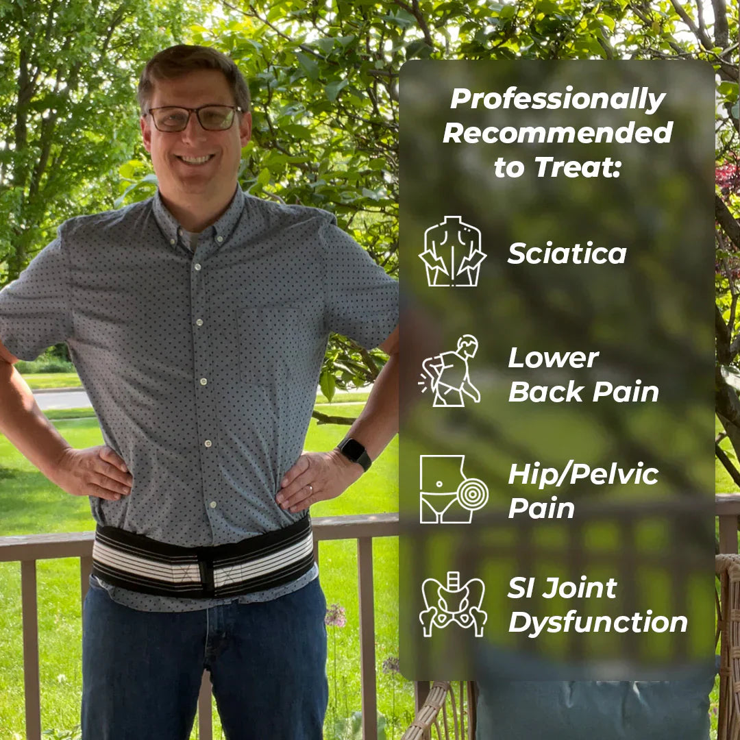Sciatica Pain Relief Belt - eliminate your sciatica & lower back pain