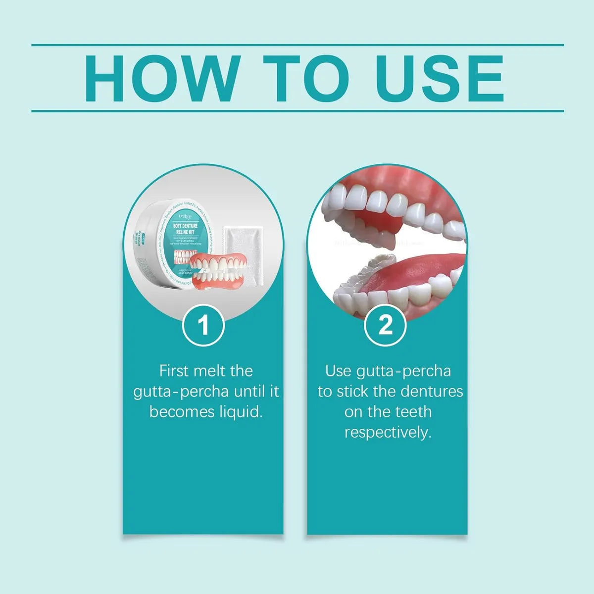 Silicone Denture Set – Smile Confidently All Day Without Slipping or Pain