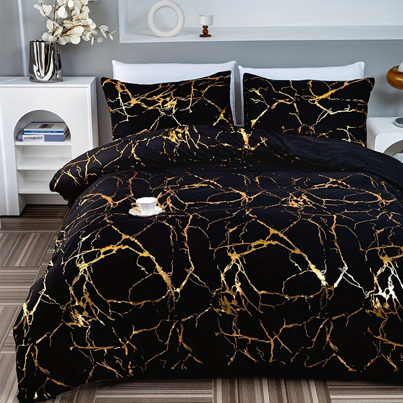 Silky Soft, Temperature-Regulating All-Season Duvet Cover Set