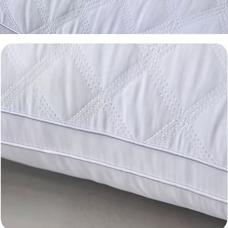 Sleep Comfort Set - 2 Hypoallergenic 3D Pillows for Hotel Quality Sleep